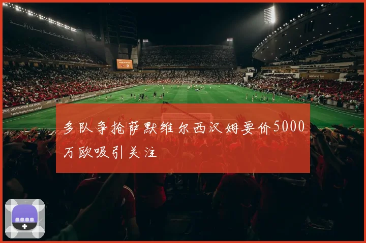 多队争抢萨默维尔西汉姆要价5000万欧吸引关注